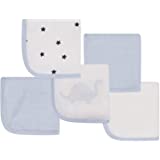 Petit Lem Baby's 5 Piece Cotton Washcloth