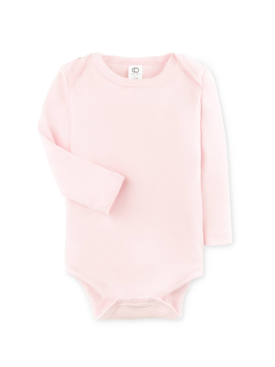 Colored Organics Long Sleeve Classic Bodysuit - Blossom