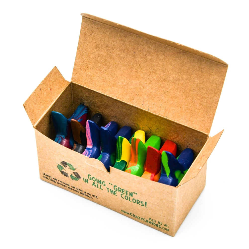 Crazy Crayons recycled crayons - 8 Box